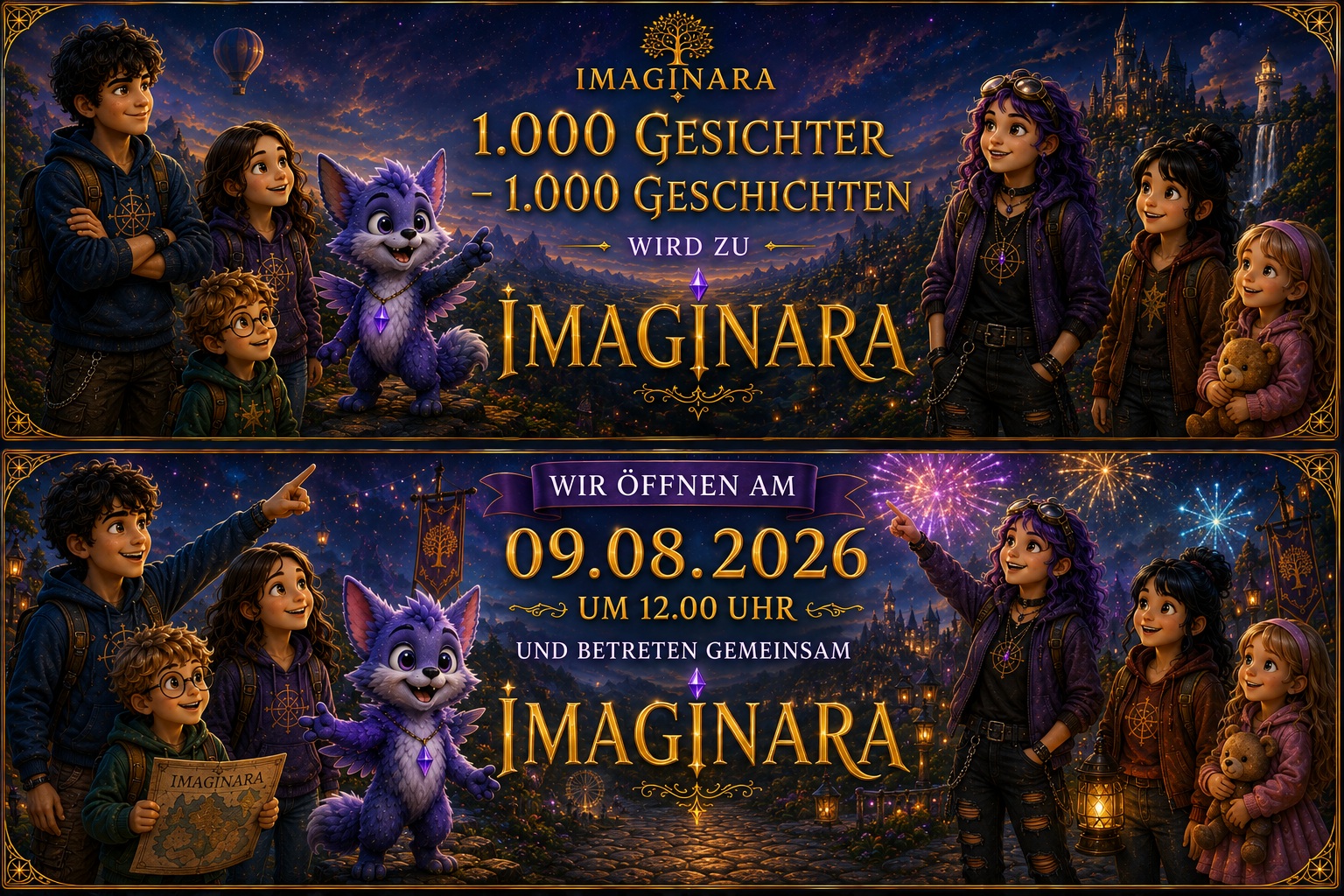 Imaginara – Deine Welten. Deine Geschichten.